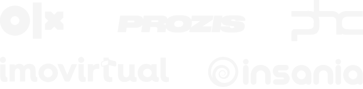 OLX, Prozis, PHC, Imovirtual, Insania