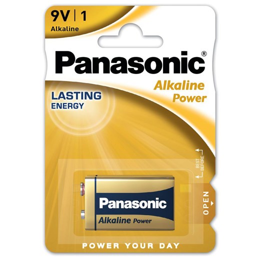 Panasonic 9V battery (Pack 1)