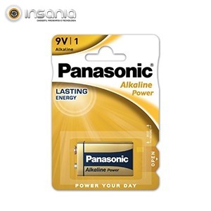 Pilha Panasonic 9V (Pack 1)