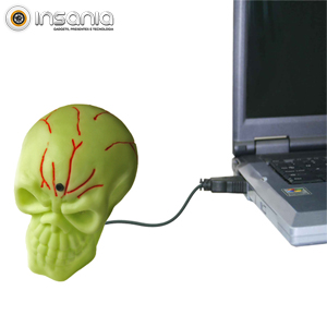 Crânio USB Assustador