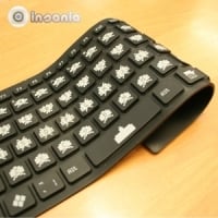 Teclado Bendiboard Retro Invaders Preto