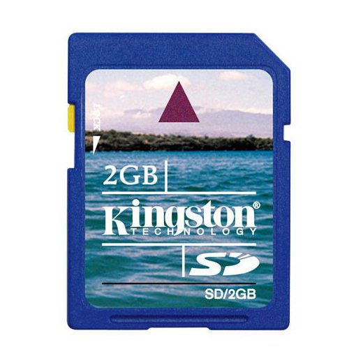 Cartão Kingston SD 2GB