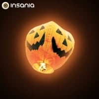 Balão Voador Abóbora Halloween (Pack 5)