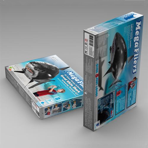 Mega Flyers - Tubarão Branco R/C