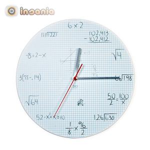 Relógio Quiz Matemática