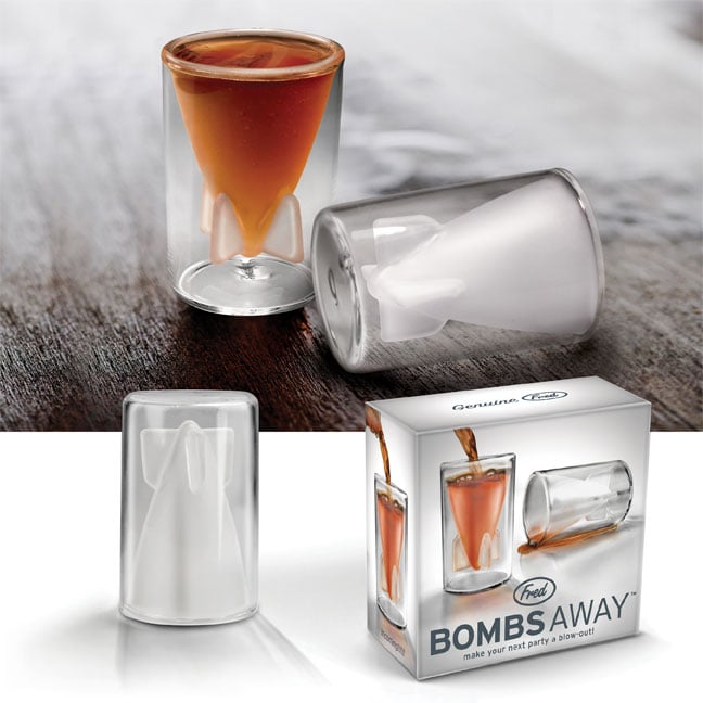 Shot Bombs Away Glasses (Pack 2) Fred
