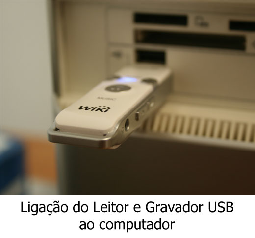 Leitor e Gravador USB