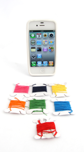 OUTLET Cross-stitch iPhone 4/4S Case