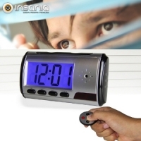 Relógio Despertador Espião Câmara