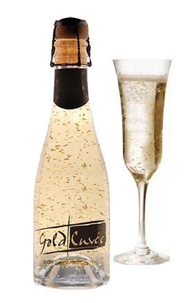 Vinho Espumante com Ouro Gold Cuvée 200ml