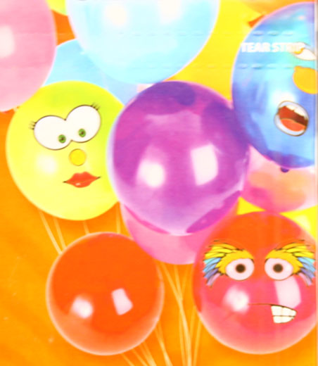 Hélio para 30 Balões + Balões Personalizáveis Caretas