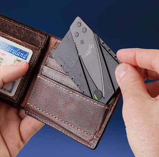 Cartão de Crédito Canivete