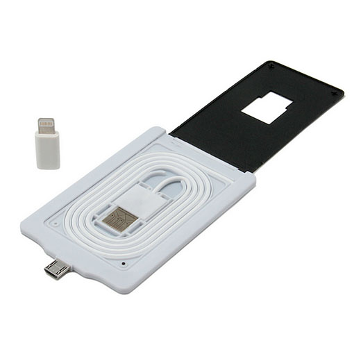 Carregador Cartão Smartphones (8 pinos e Micro USB)
