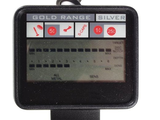 Detetor de Metais Digital Pro 3 com LCD