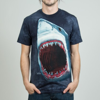 T-Shirt Face Ataque de Tubarão