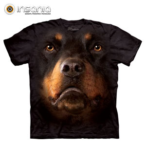 T-Shirt Face Rottweiler