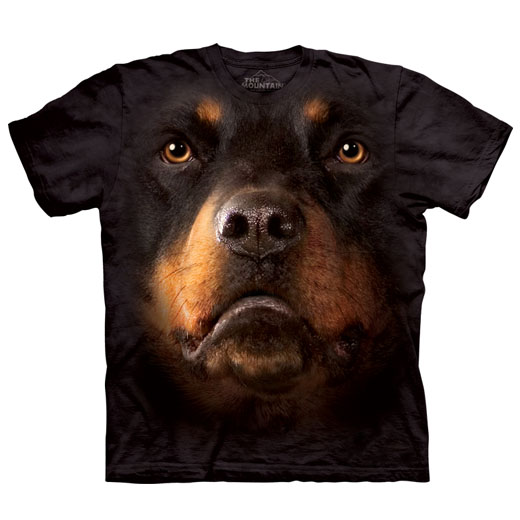 T-Shirt Face Rottweiler