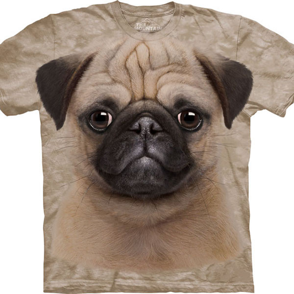 T-Shirt Face Pug
