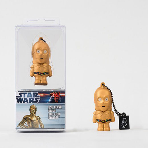 OUTLET Tribe Pen Drive Star Wars C-3PO 8GB
