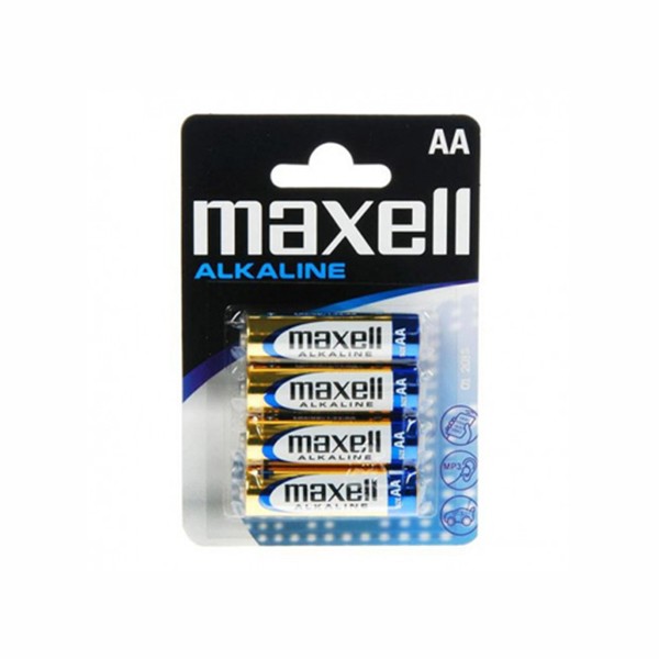 Pilhas Alcalinas Maxel AA (Pack 4)