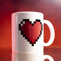 Caneca do Amor Pixel