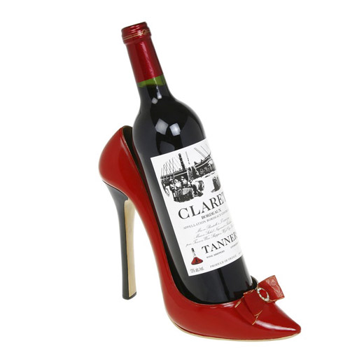 Sapato Escarpim Amantes de Vinho Vermelho