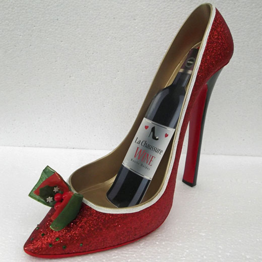 Sapato Amantes de Vinho Natal