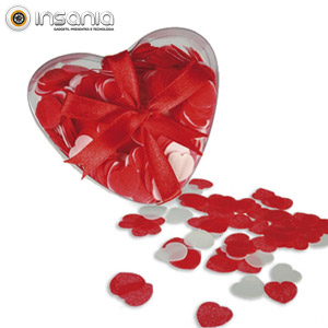 Confetes para Banheira Coração
