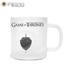 Game of Thrones: Caneca Stark 3D Logo Game of Thrones: Caneca Stark 3D Logo