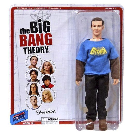 The Big Bang Theory: Boneco Sheldon T-shirt Batman Vintage