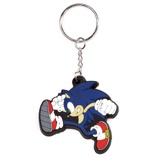 Porta-chaves Borracha Sonic