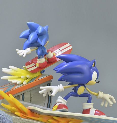 Estátua Diorama Sonic Generations