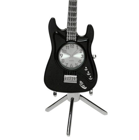 Relógio Guitarra Fender Preta