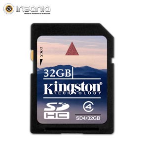 Cartão Kingston SD 32GB
