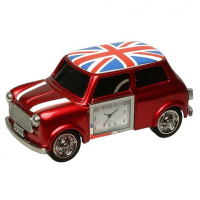 Relógio Carro Pequeno Vermelho
