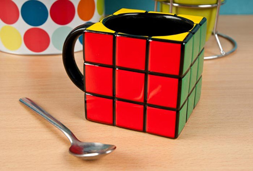 Caneca Cubo Rubik's 3D