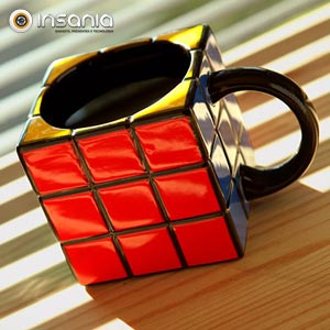 Caneca Cubo Rubik's 3D
