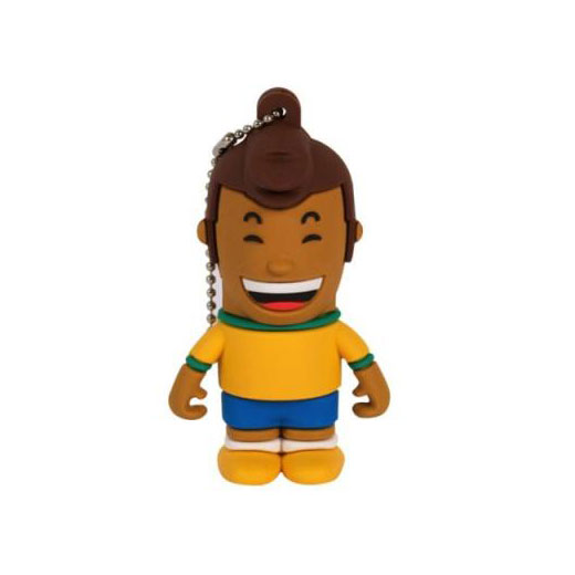 Tribe Pen Drive Futebol Brasil Neymar 4GB