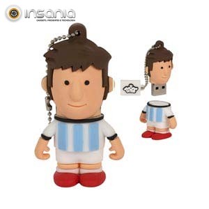 Tribe Pen Drive Futebol Argentina Messi 4GB