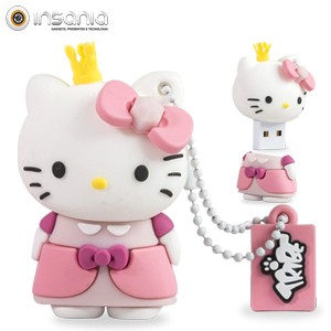 Tribe Pen Drive Hello Kitty Princess 8GB