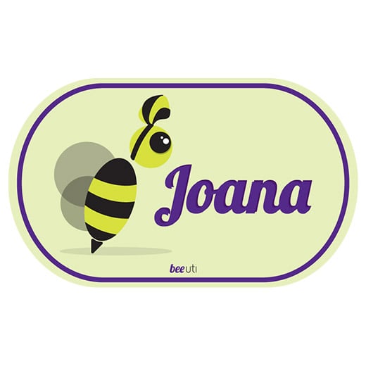 Joan - Etiquetas con nombre (2 unidades)