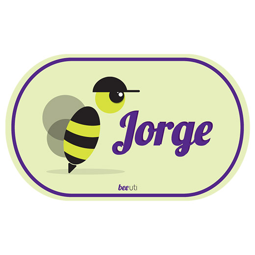Etiquetas Nombre Jorge (Pack 2)