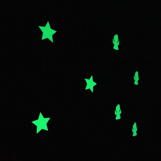 Estrelas Fluorescentes (Pack 16)