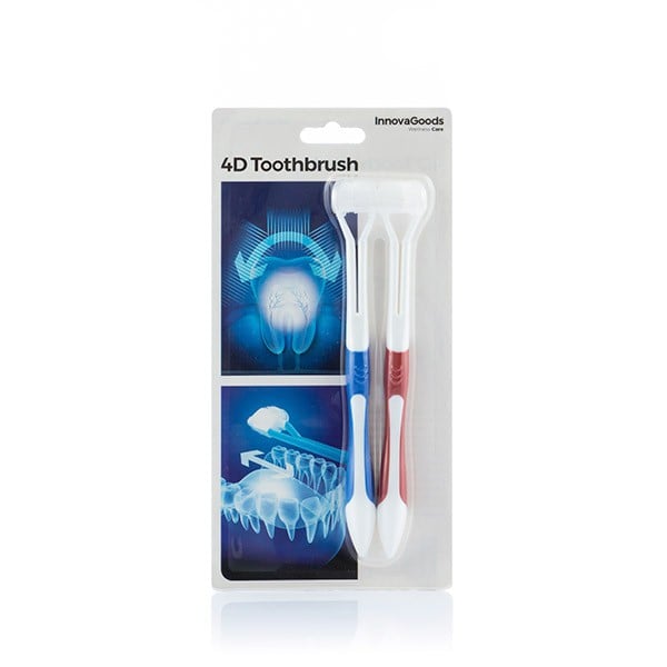Escova de Dentes 4D (Pack 2)