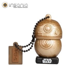 OUTLET Tribe Pen Drive Star Wars Gold Edition BB-8 16GB