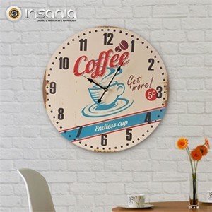 Relógio de Parede Coffee Cup