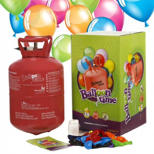 Hélio para 30 Balões (30 balões incluídos)