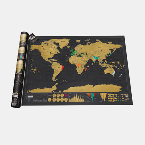 Mapa Mundo Raspadinha Deluxe