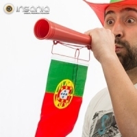 Vuvuzela c/ Bandeira de Portugal