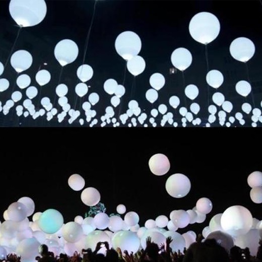 Luz LED Branco Fixo para Balão